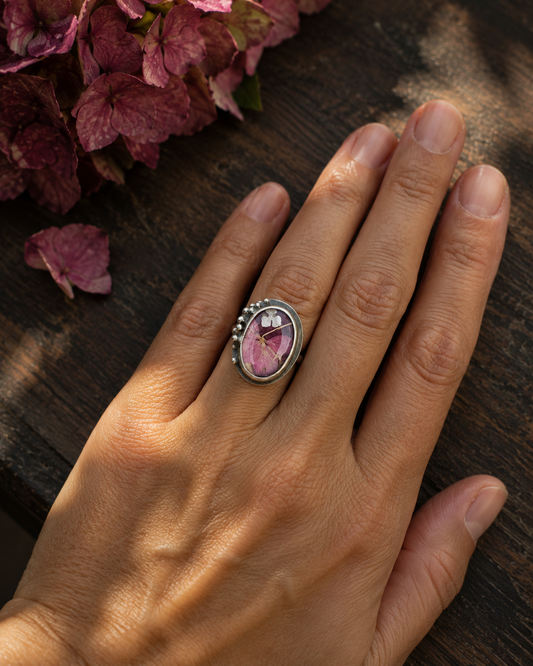 BREATHE Botanical Talisman Ring