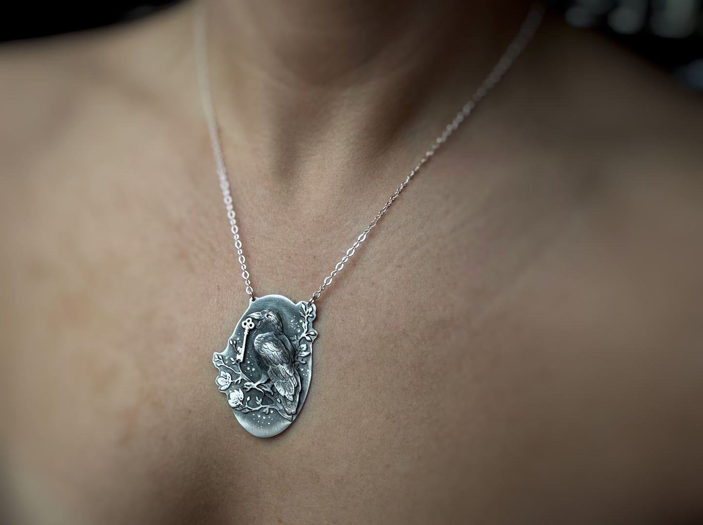 SPECIAL- The Raven & Key Necklace