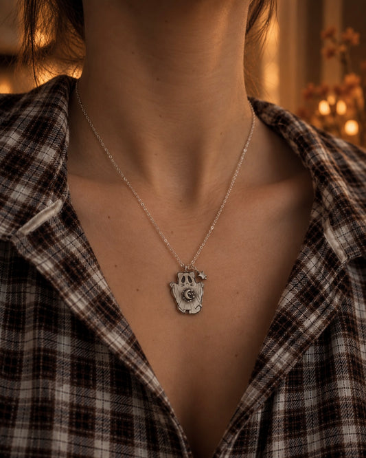 The Ghost Kitten Necklace