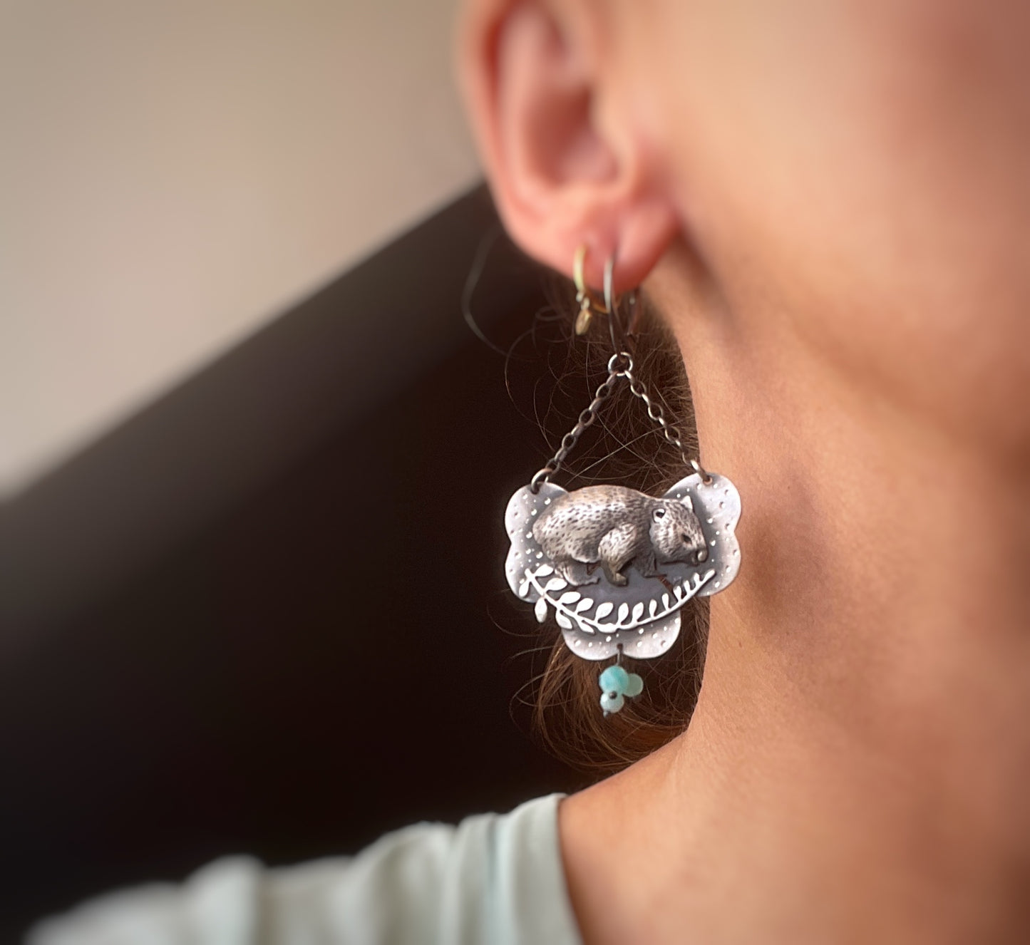 The Wombat Swing Earrings