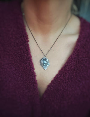 The Raven & The Moon Necklace
