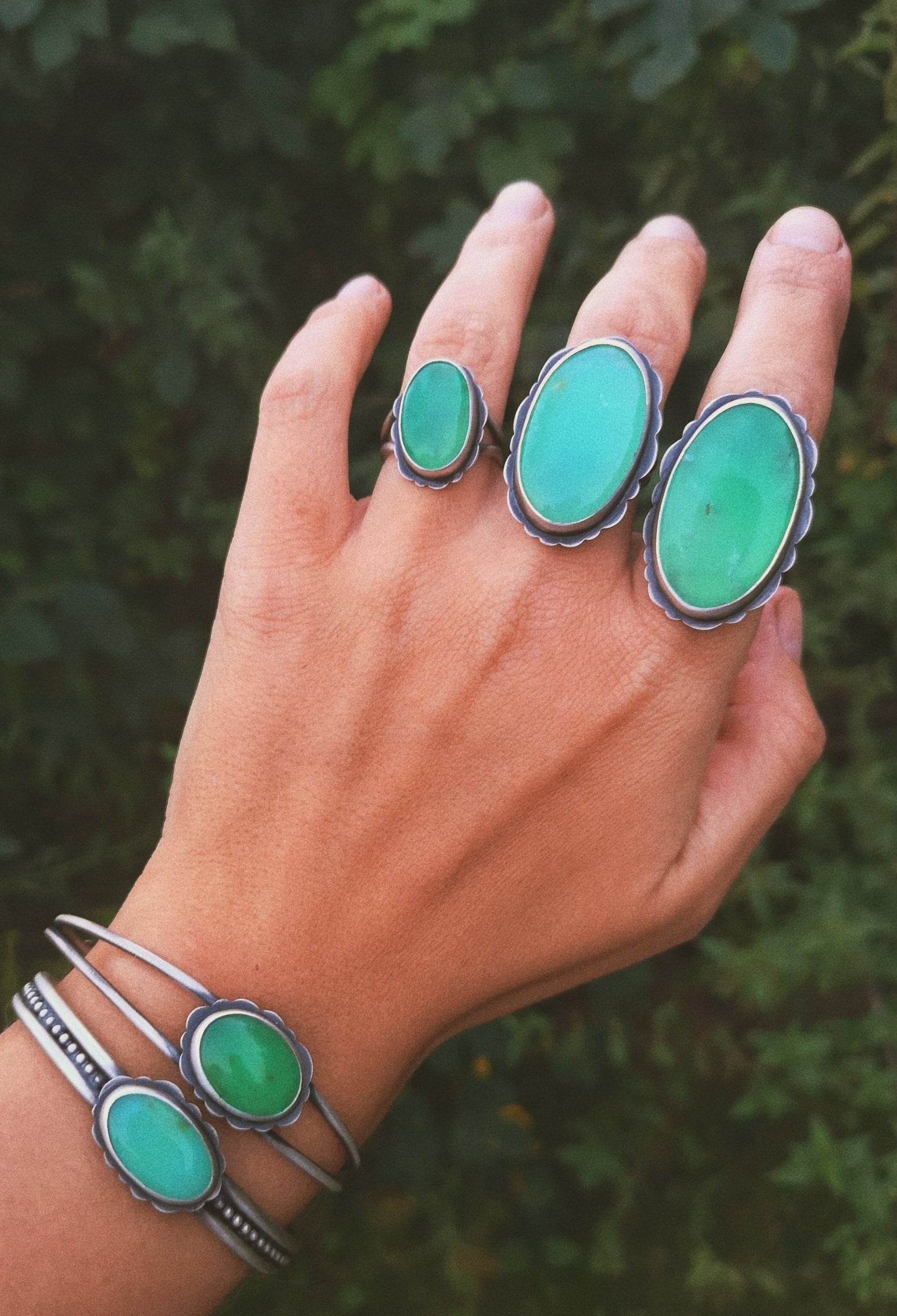 Chrysoprase Cuff l