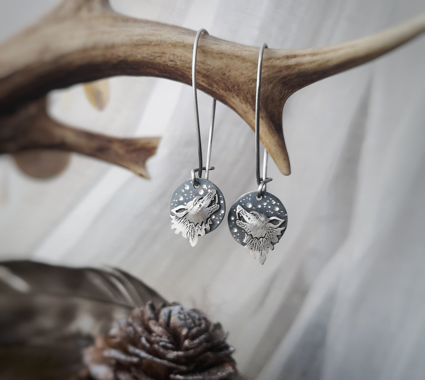 The Wolf Earrings