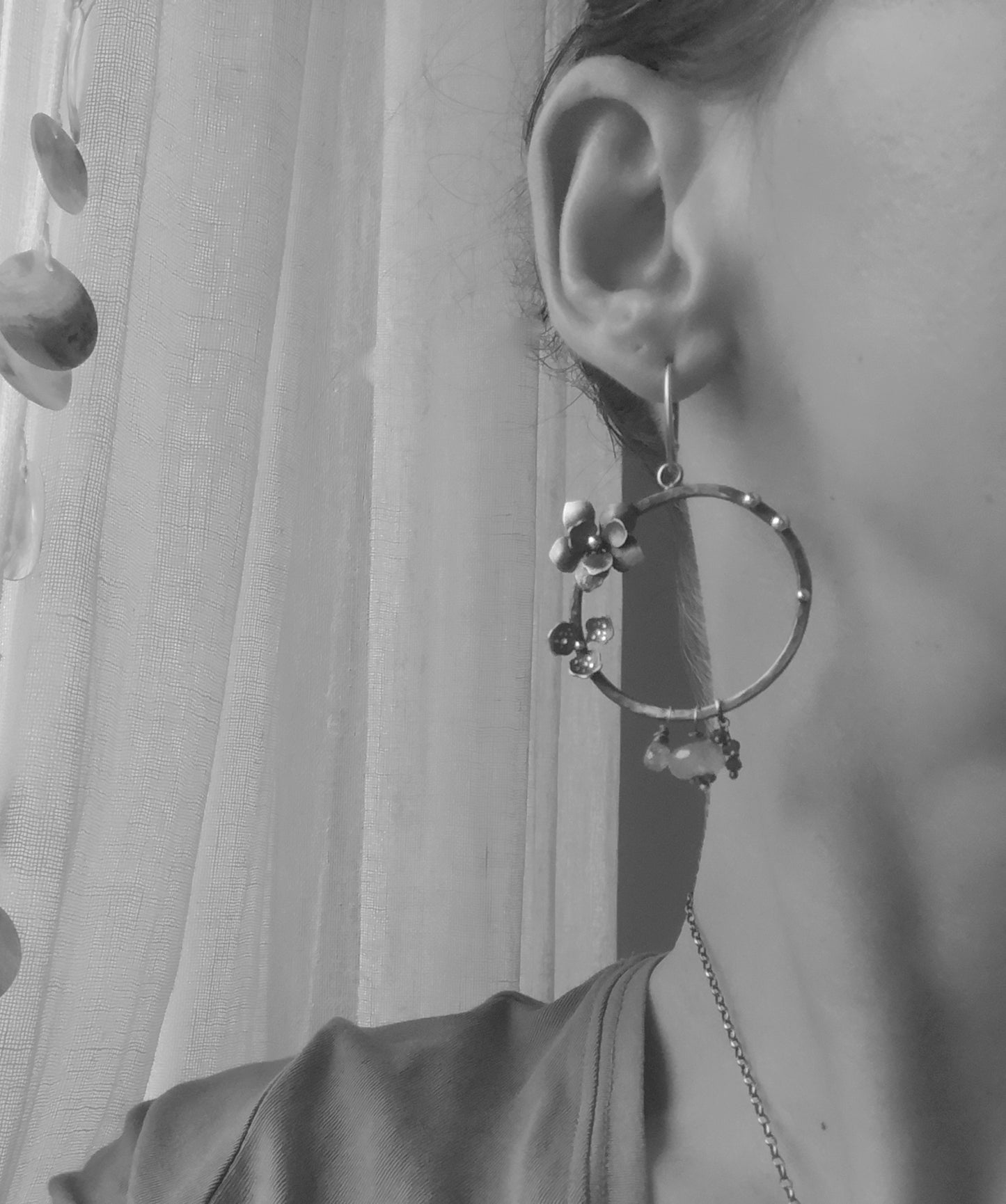 CUSTOM- Charming Spring Hoop Earrings