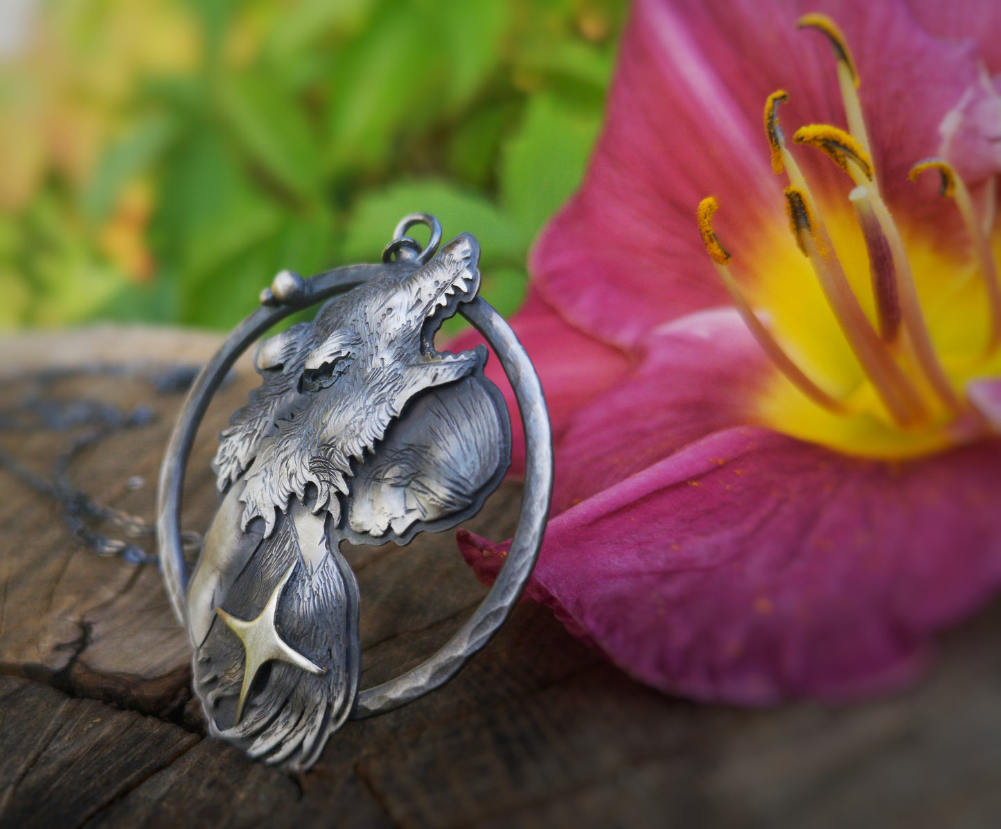 The Rebirth Wolf Necklace