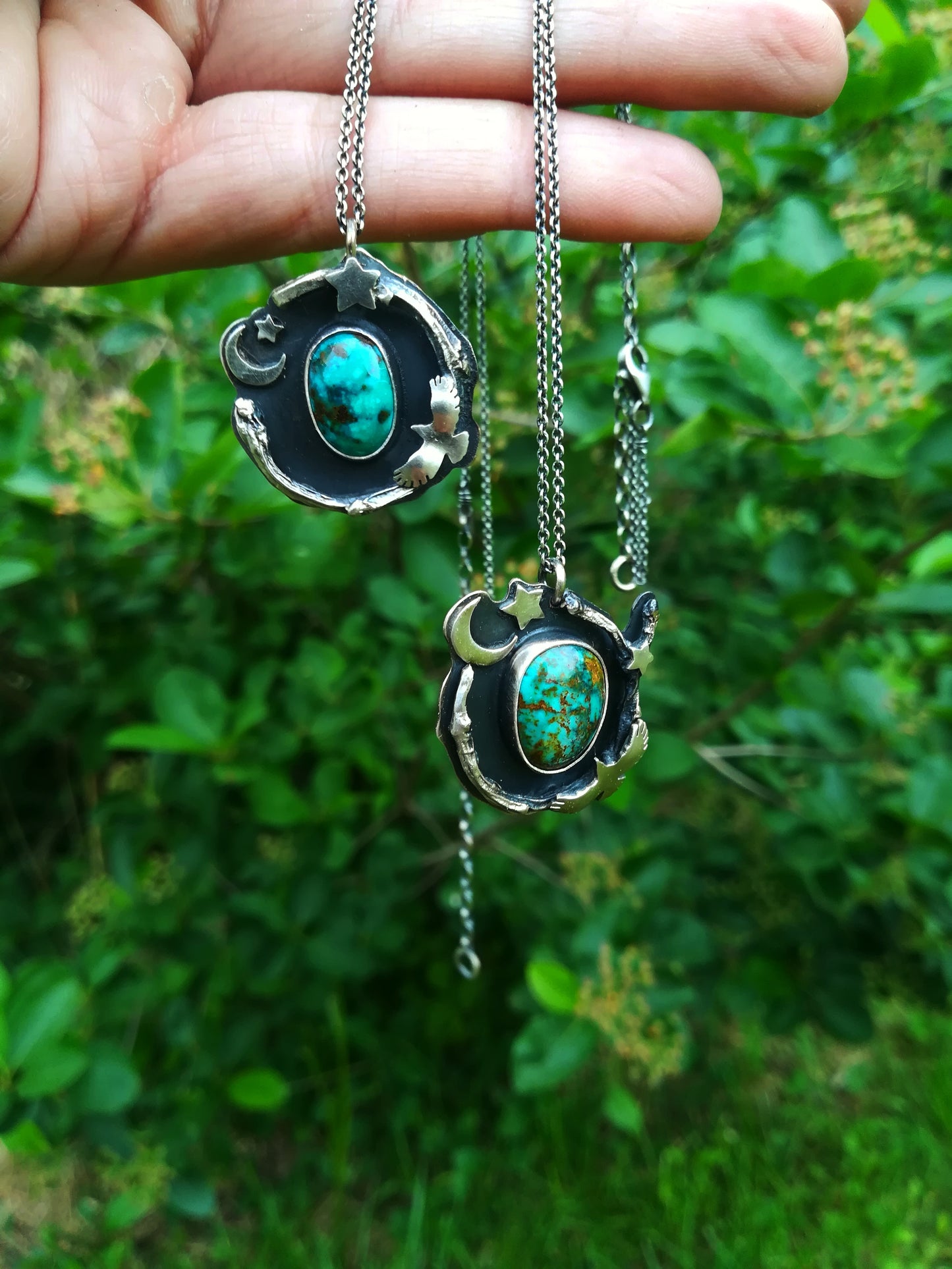 RESERVED Whispers Necklace - Sierra Nevada Turquoise