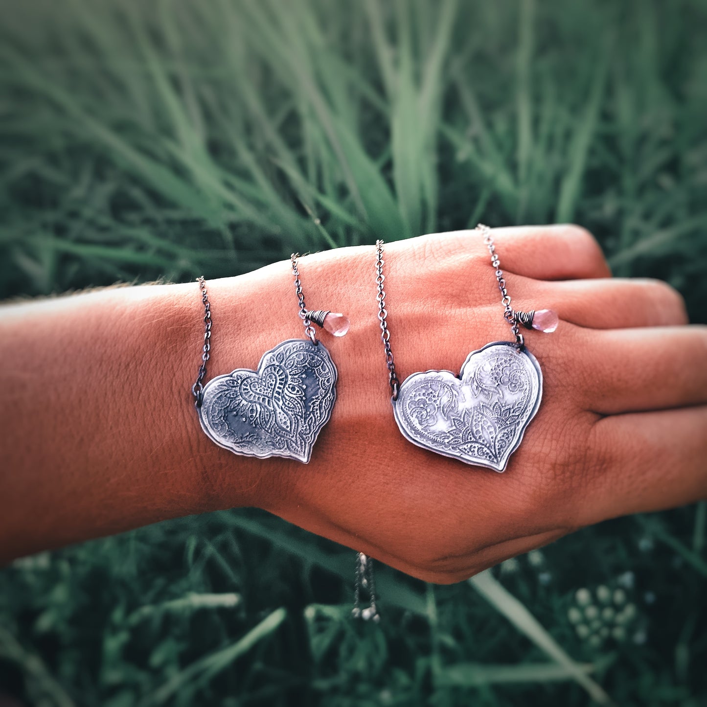 The Heart Mandala Necklce II