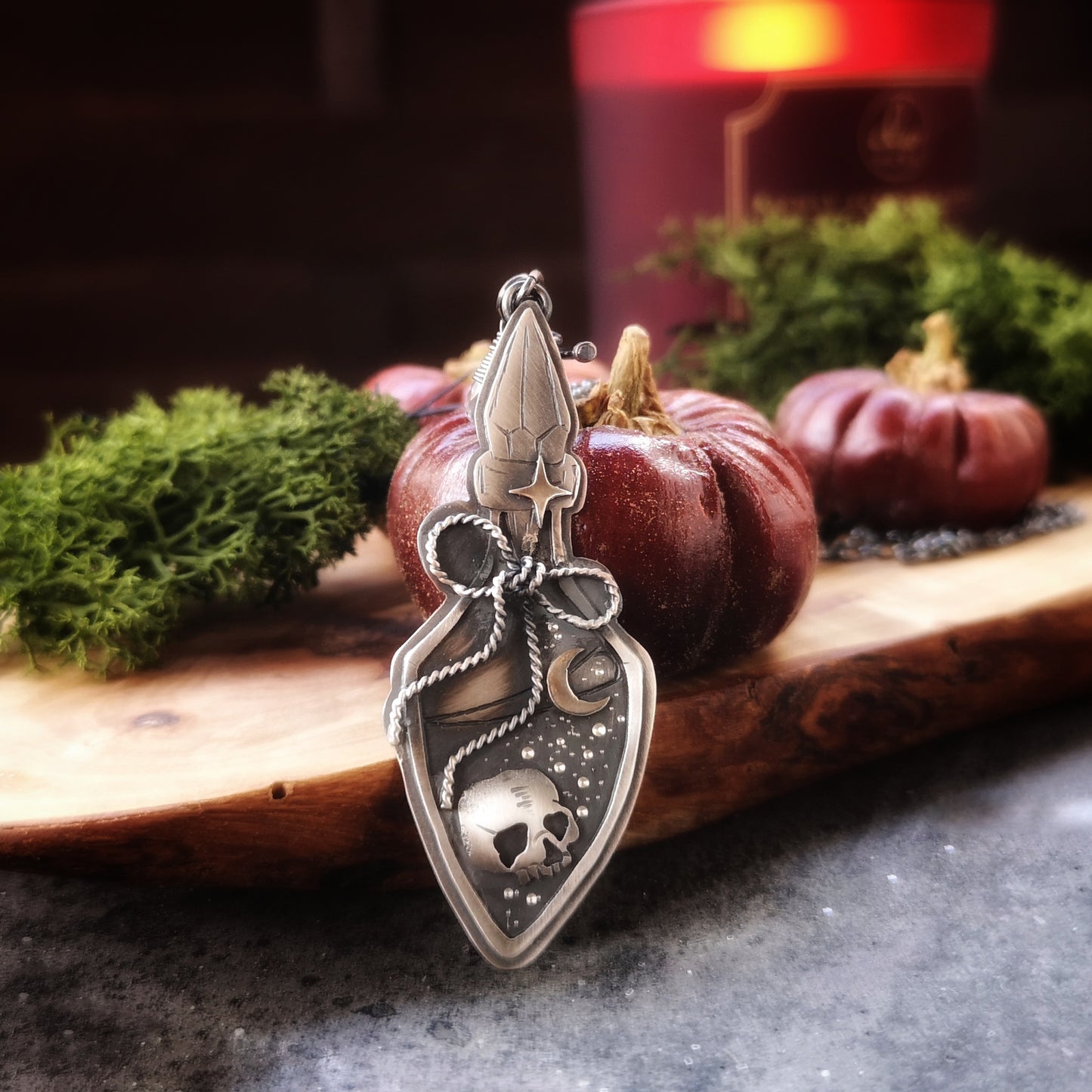 The Moon Potion Bottle Necklace