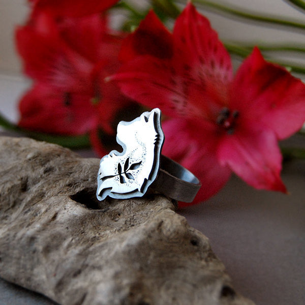 The Wolf Ring - Spirit Animal, Totem Ring