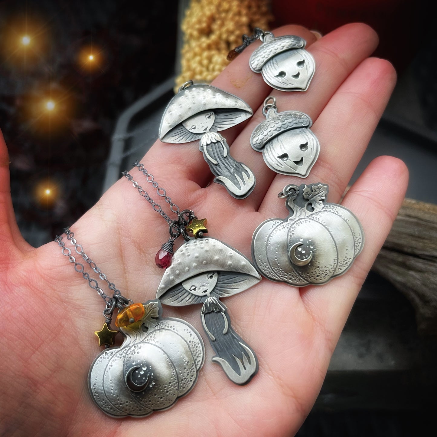 The Harvest Necklace - Miss Mushroom