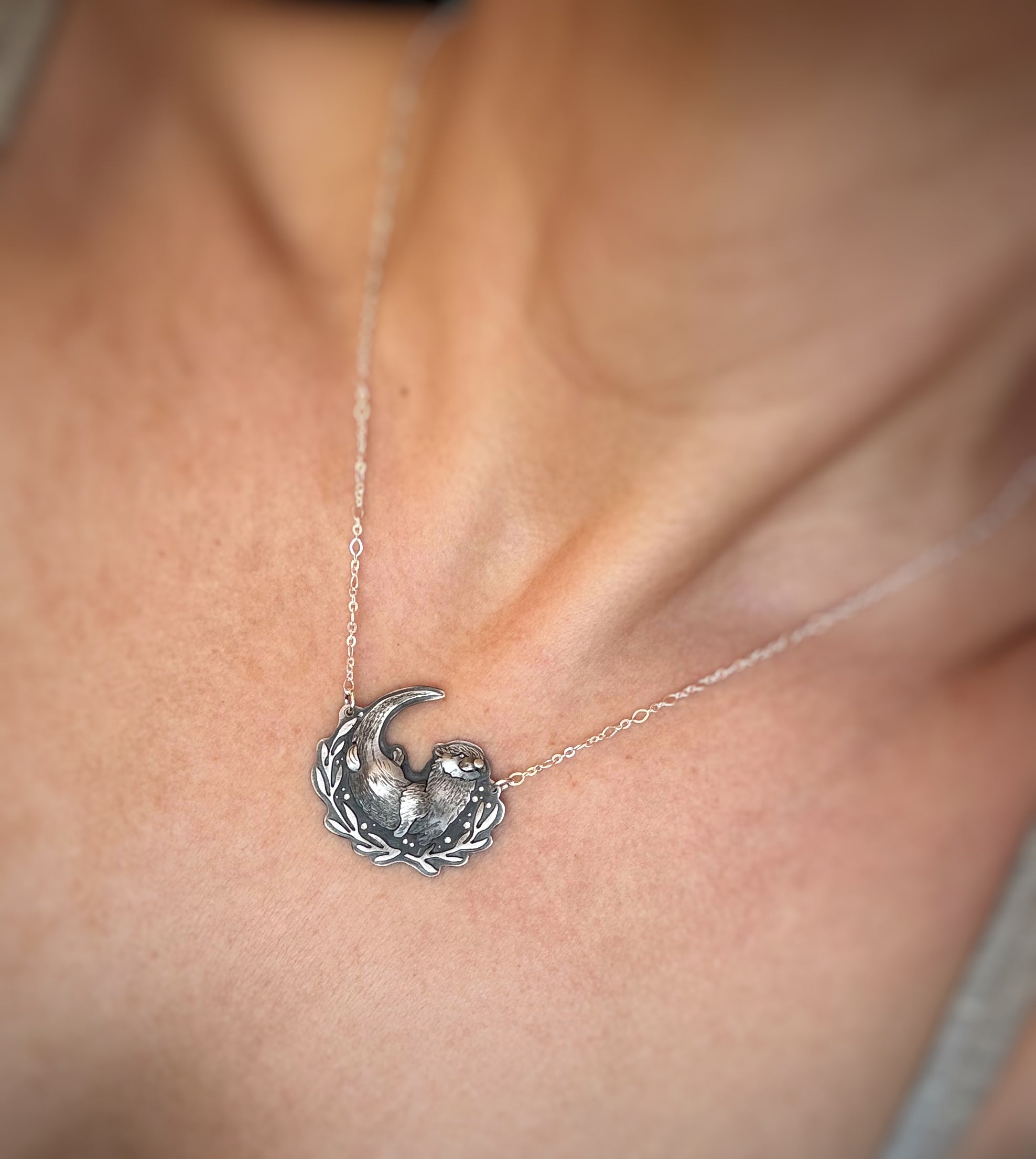 The Playful Otter Necklace
