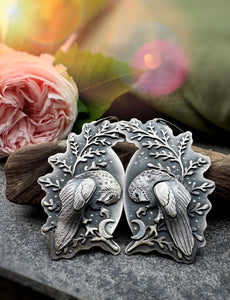 The Owl & Moon Earrings