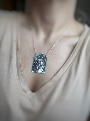 The Girl & The Owl Necklace