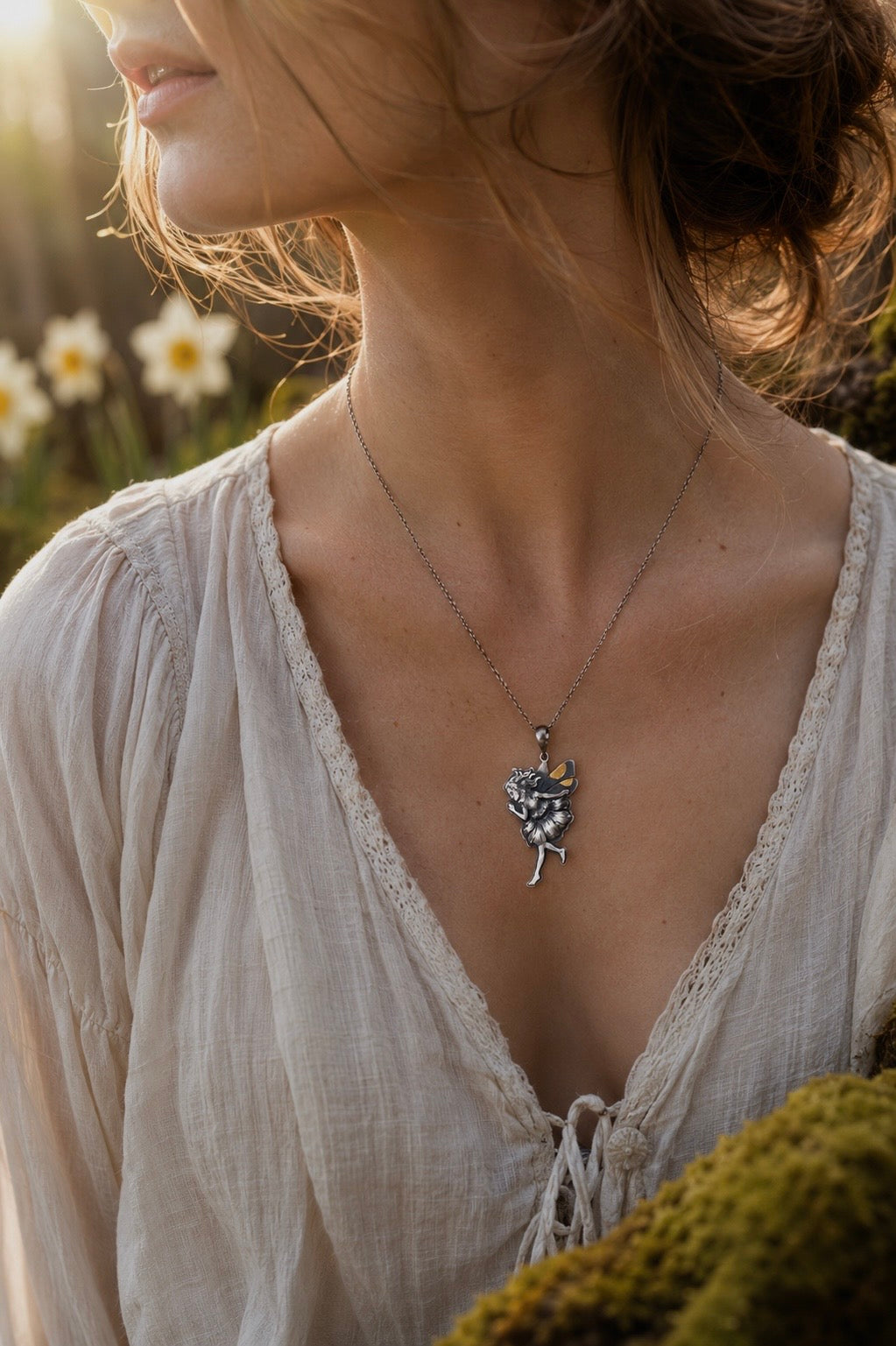 The Narcissus Fairy Necklace