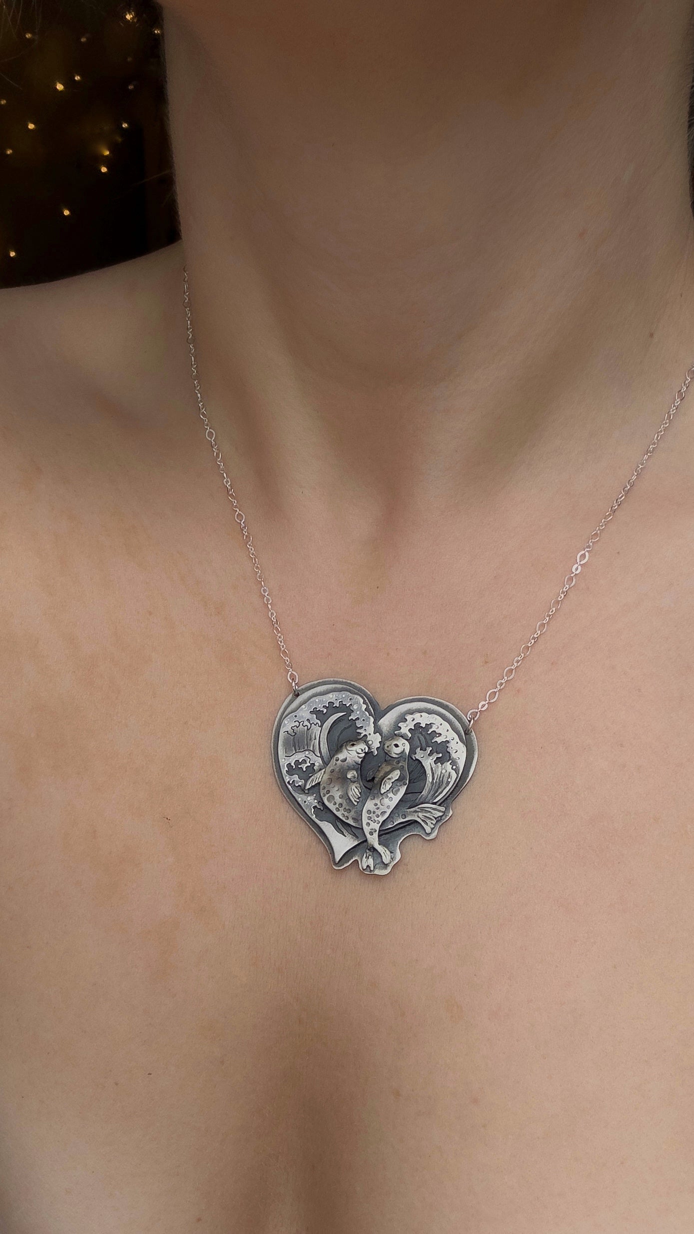 The Happy Sea Lions Necklace