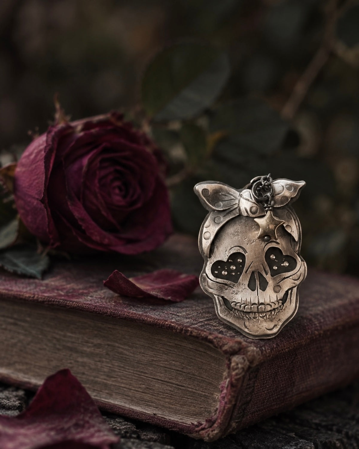 The Pin Up Skull Necklace