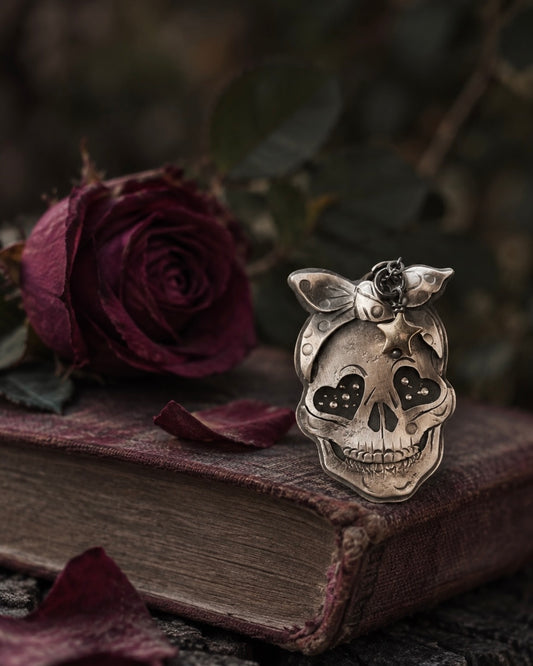 The Pin Up Skull Necklace