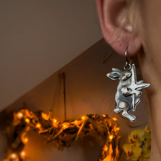 The North Star Rabbit Earrings