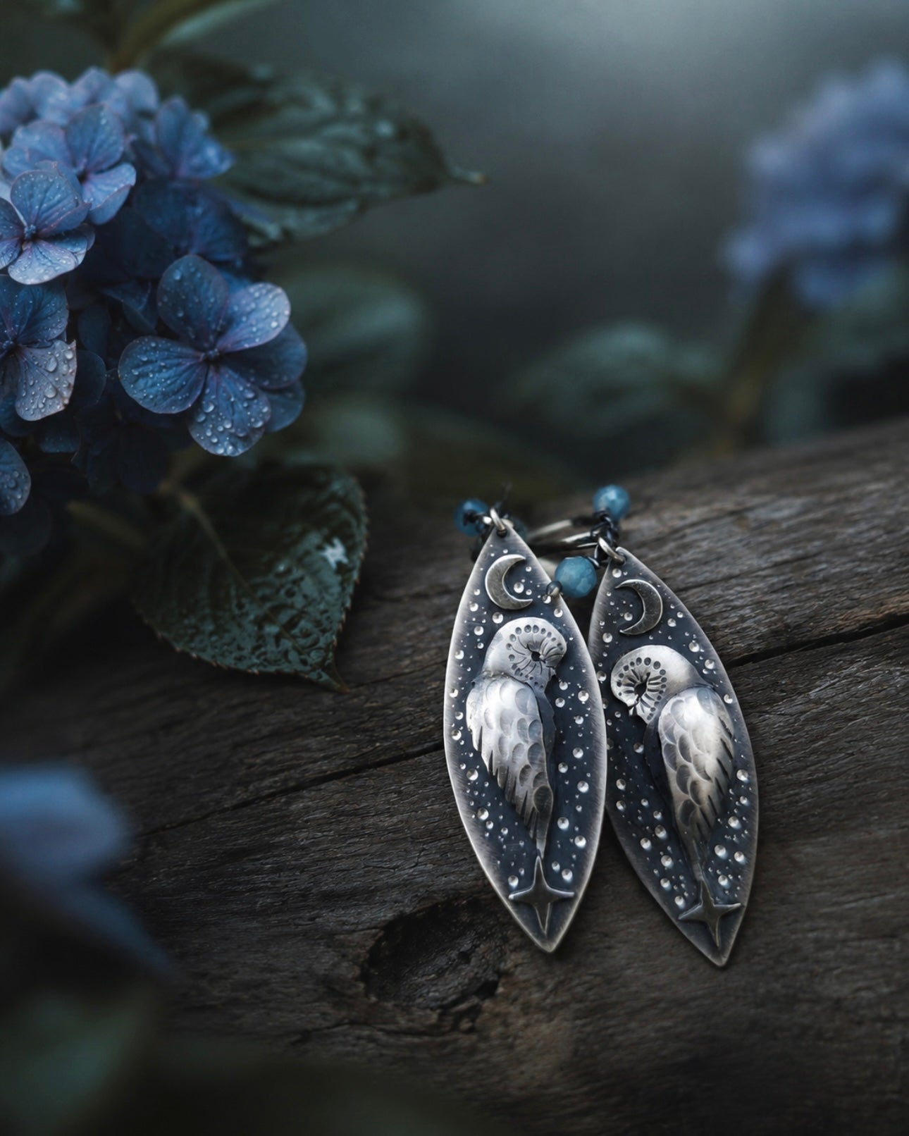 The Barn Owl Totem Earrings