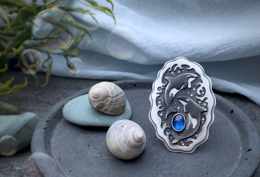 The Orcas Ring- Kyanite