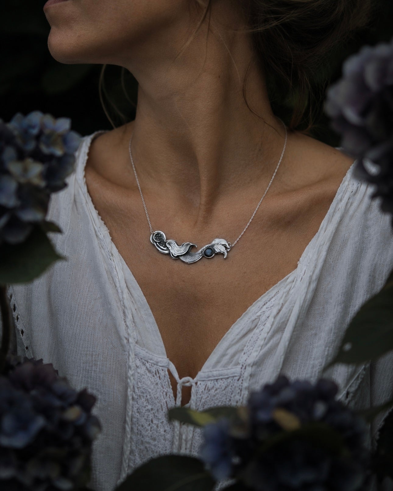 Angel of the Sea Necklace - Mermaid Necklace