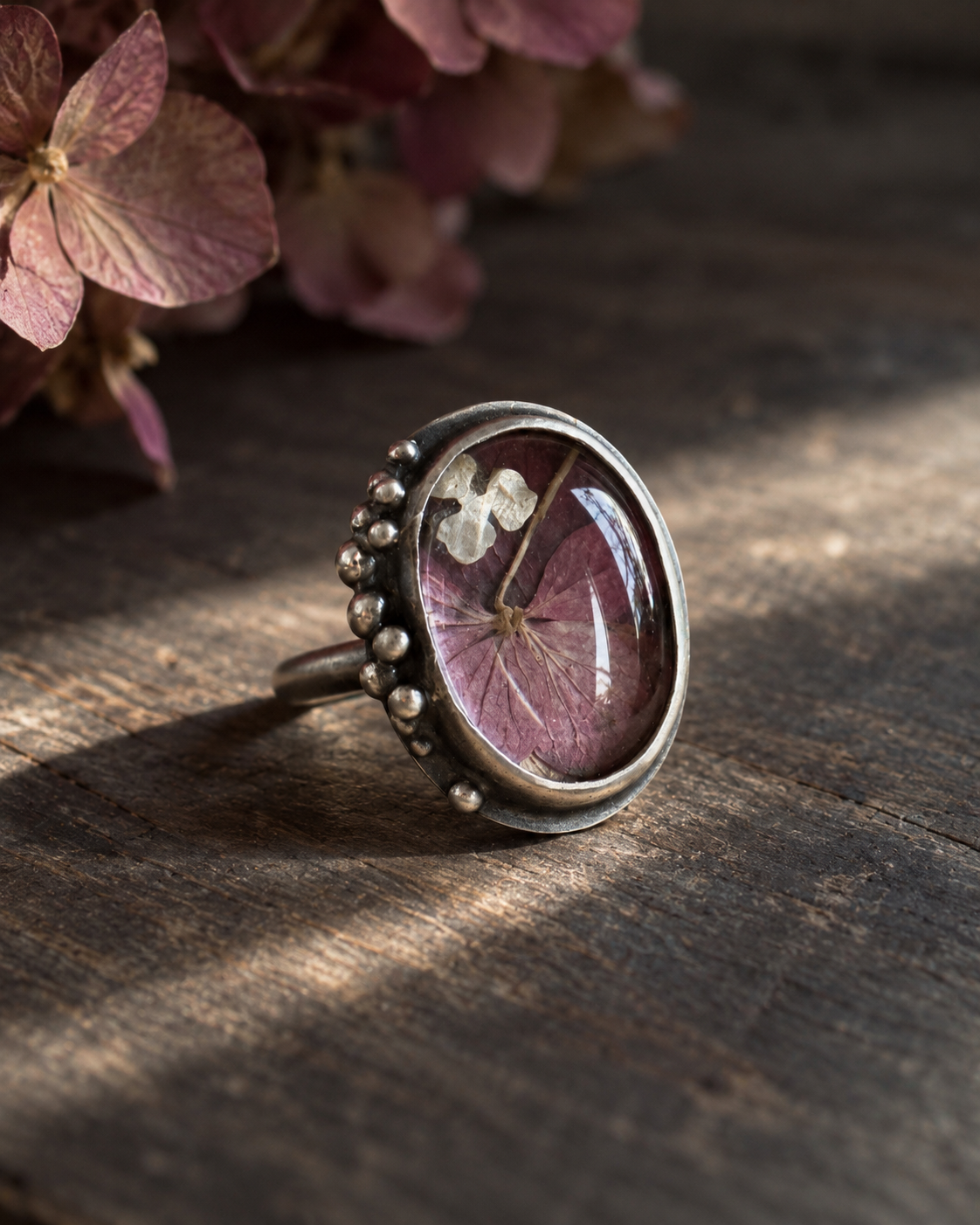 BREATHE Botanical Talisman Ring