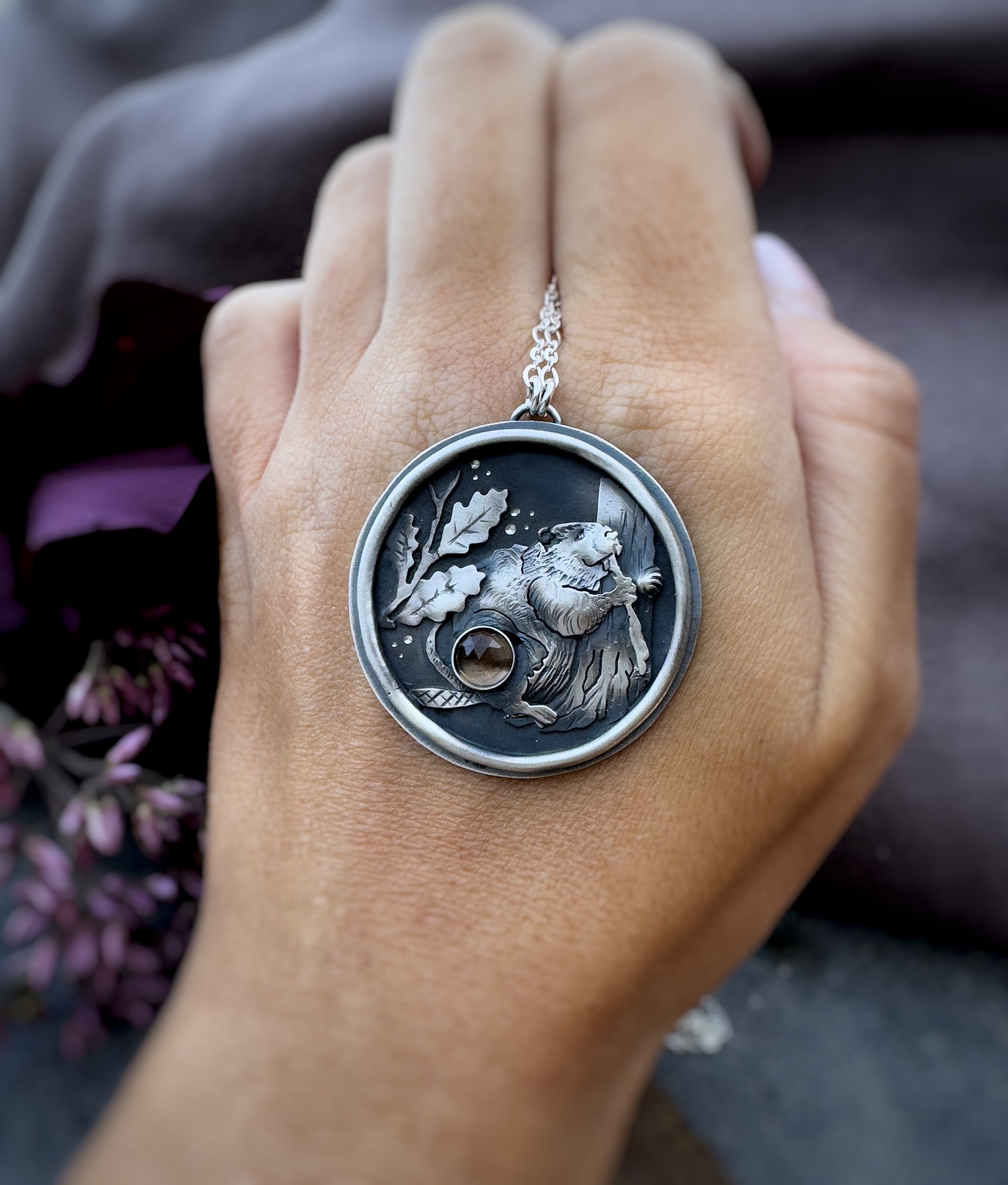 The Autumn Beaver Necklace