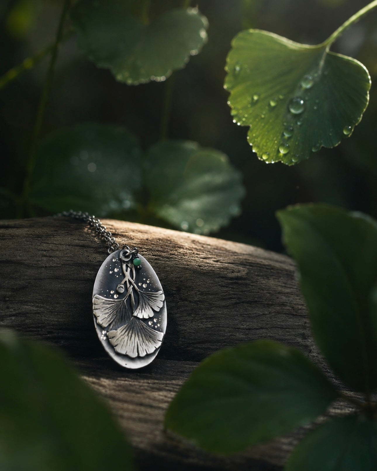 The Gingko Necklace No1