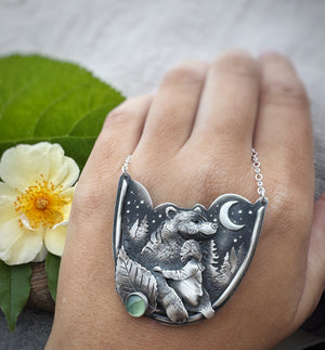 The Guardian Bear Necklace