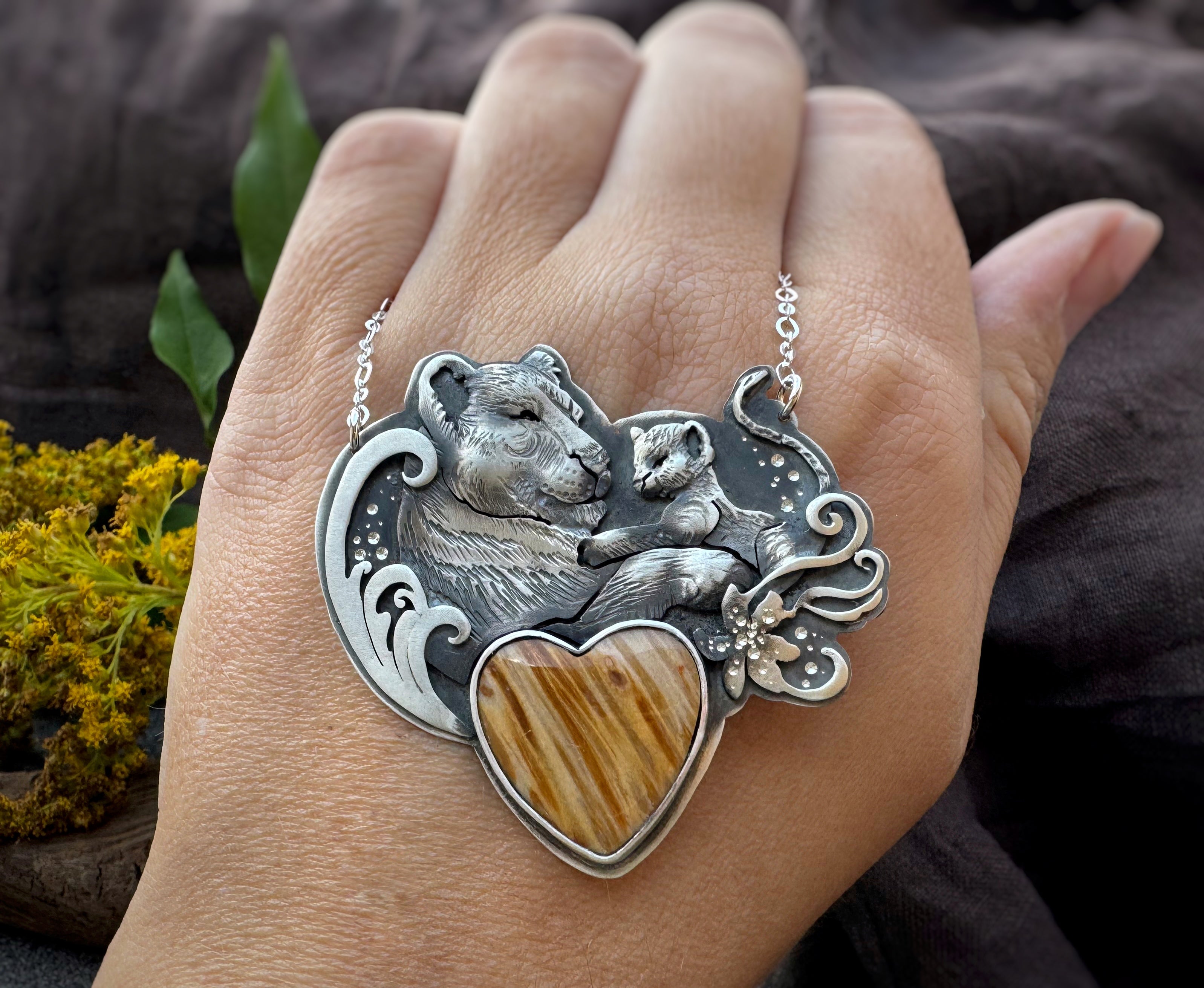 The Heart of Lioness Necklace