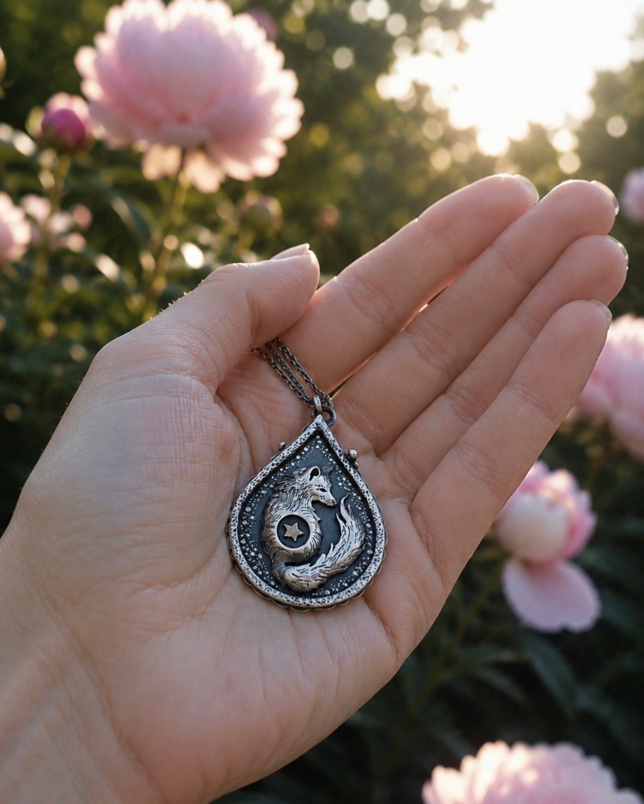 The Bright Star - Fox Necklace