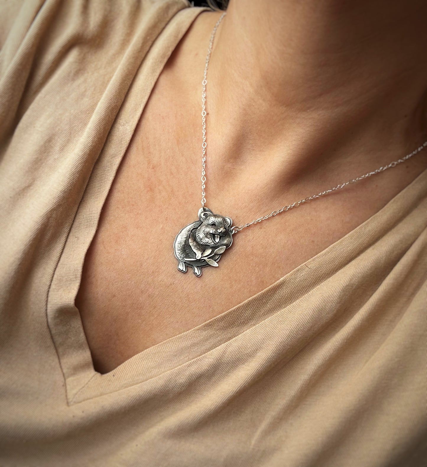 The Happy Quokka Necklace