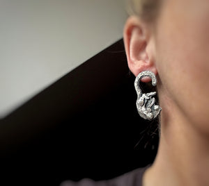 The Leopard Stud Earrings