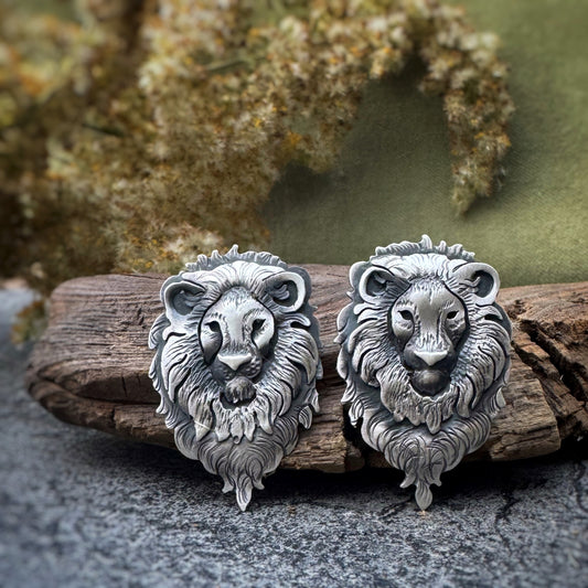 The Lion Stud Earrings