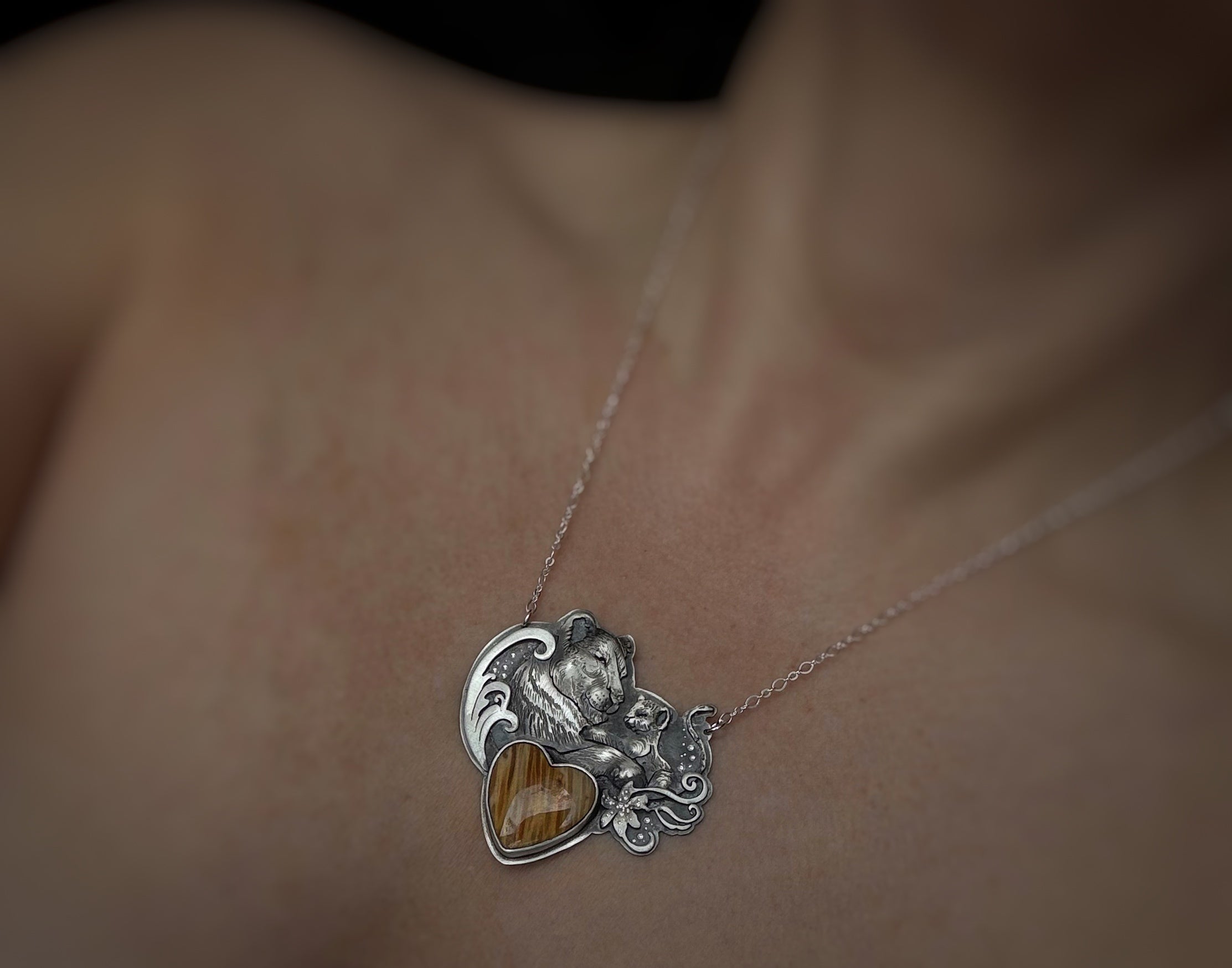 The Heart of Lioness Necklace