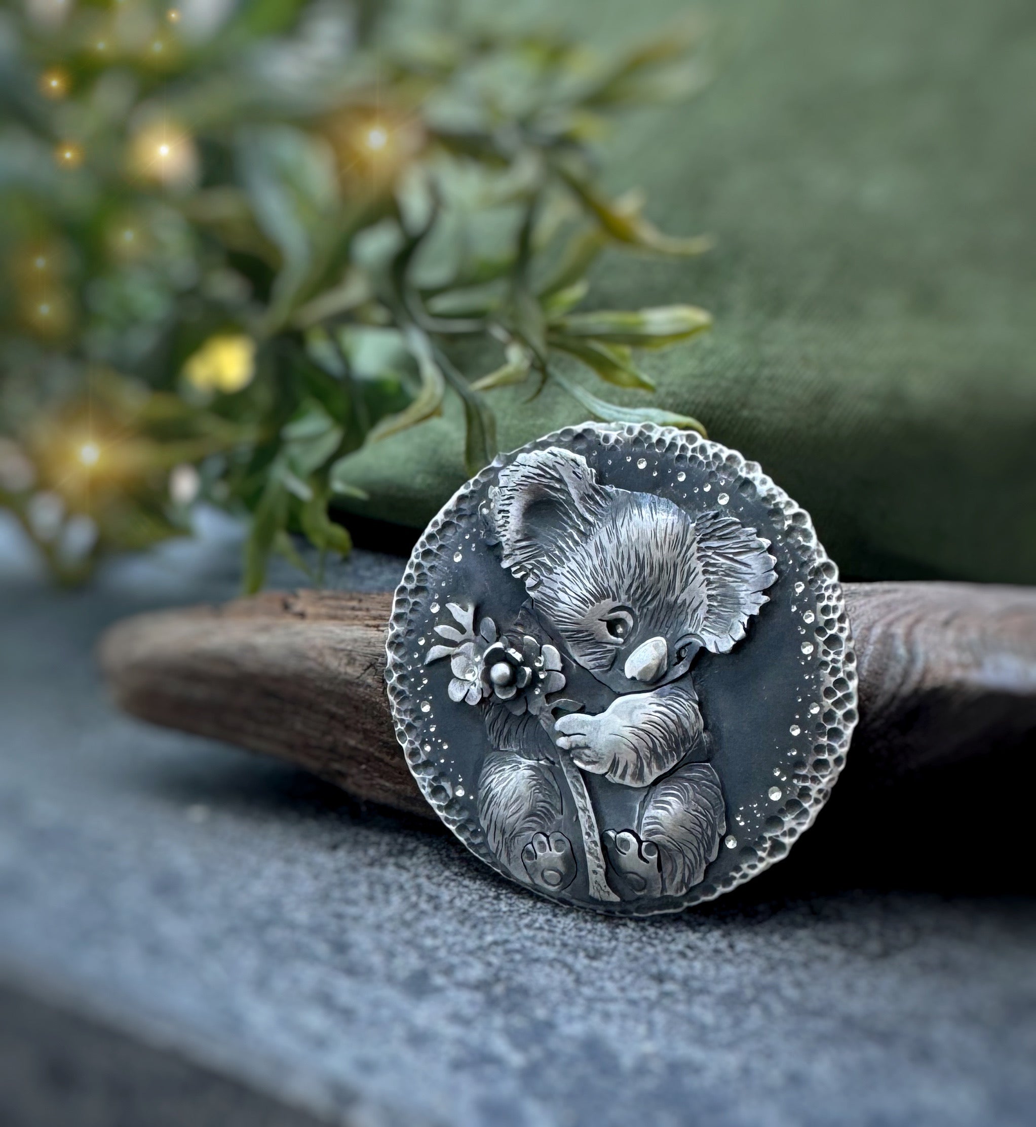 The Baby Koala Ring or Necklace