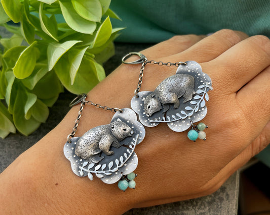 The Wombat Swing Earrings