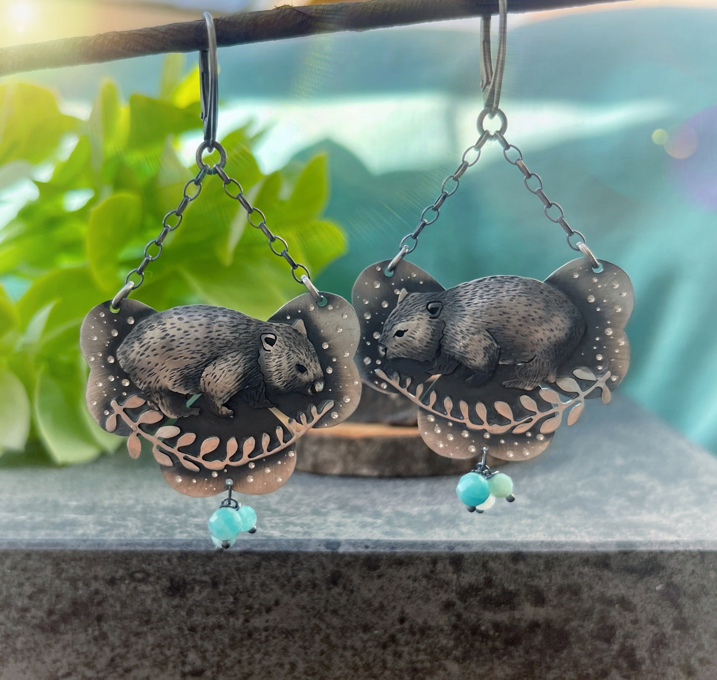 The Wombat Swing Earrings