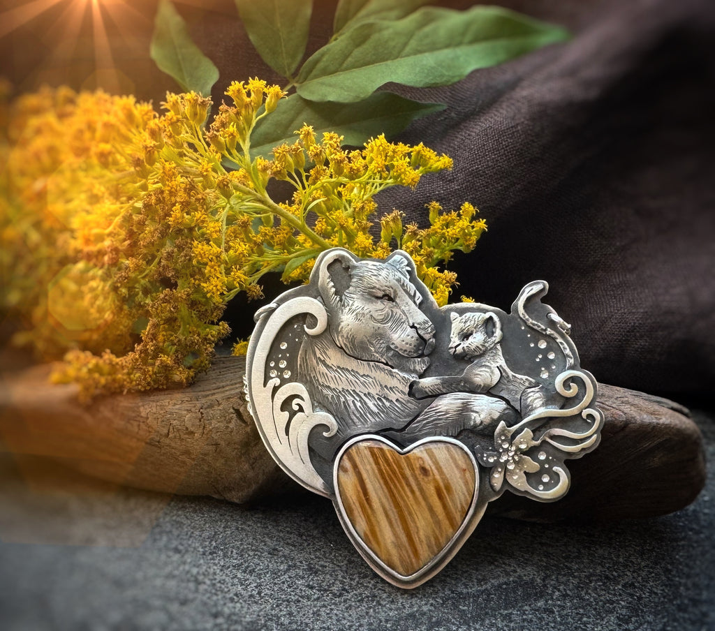 The Heart of Lioness Necklace