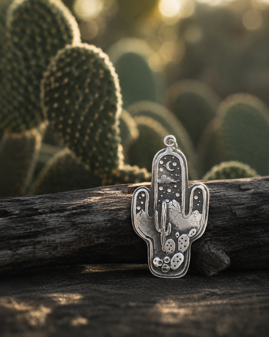 Saguaro Landscape Necklace