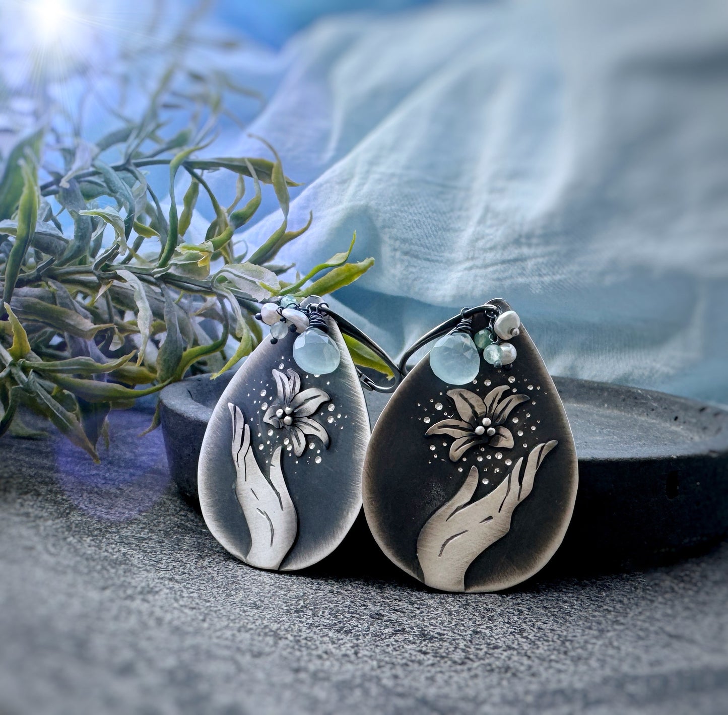 The Lily Drop Earrings