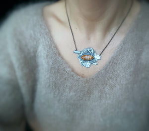 The Fox & Magnolia Necklace