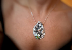 The Gorilla’s Love - King’s Manassa Turquoise