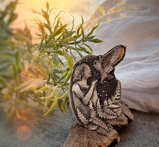 The Owl’s Love Necklace