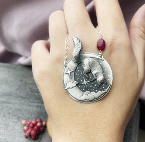 The Fox & Ruby Necklace