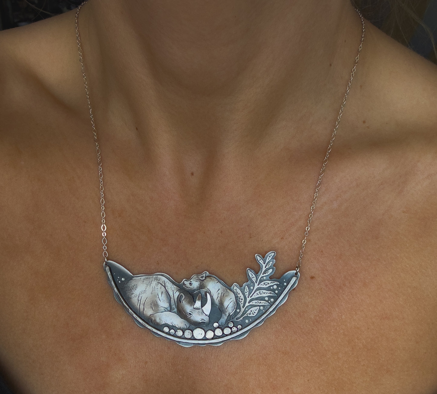 The Rhino’s Love Necklace
