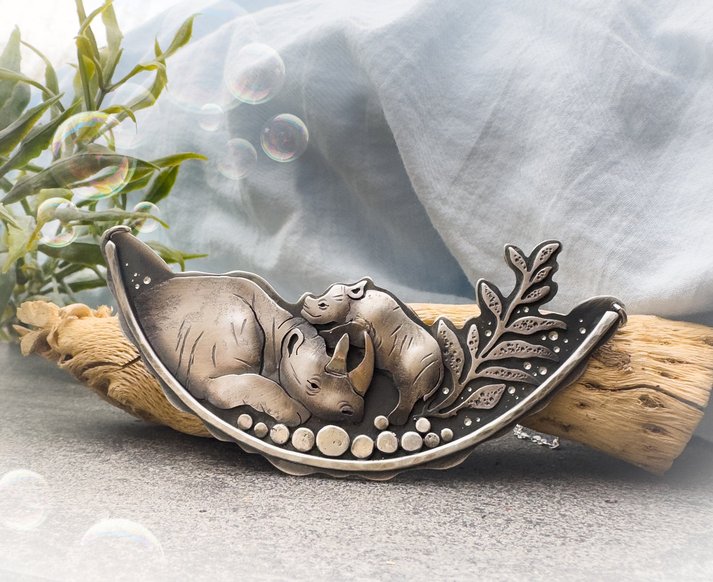 The Rhino’s Love Necklace