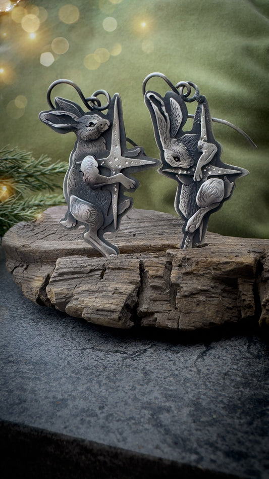 The North Star Rabbit Earrings