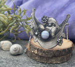 The Sloth Girl in a Hammock & Chalcedony