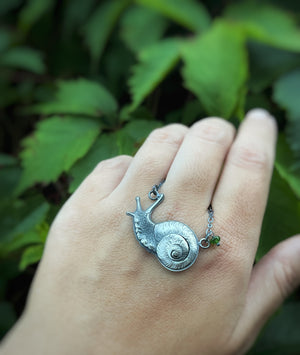 The Summer Snail Necklace